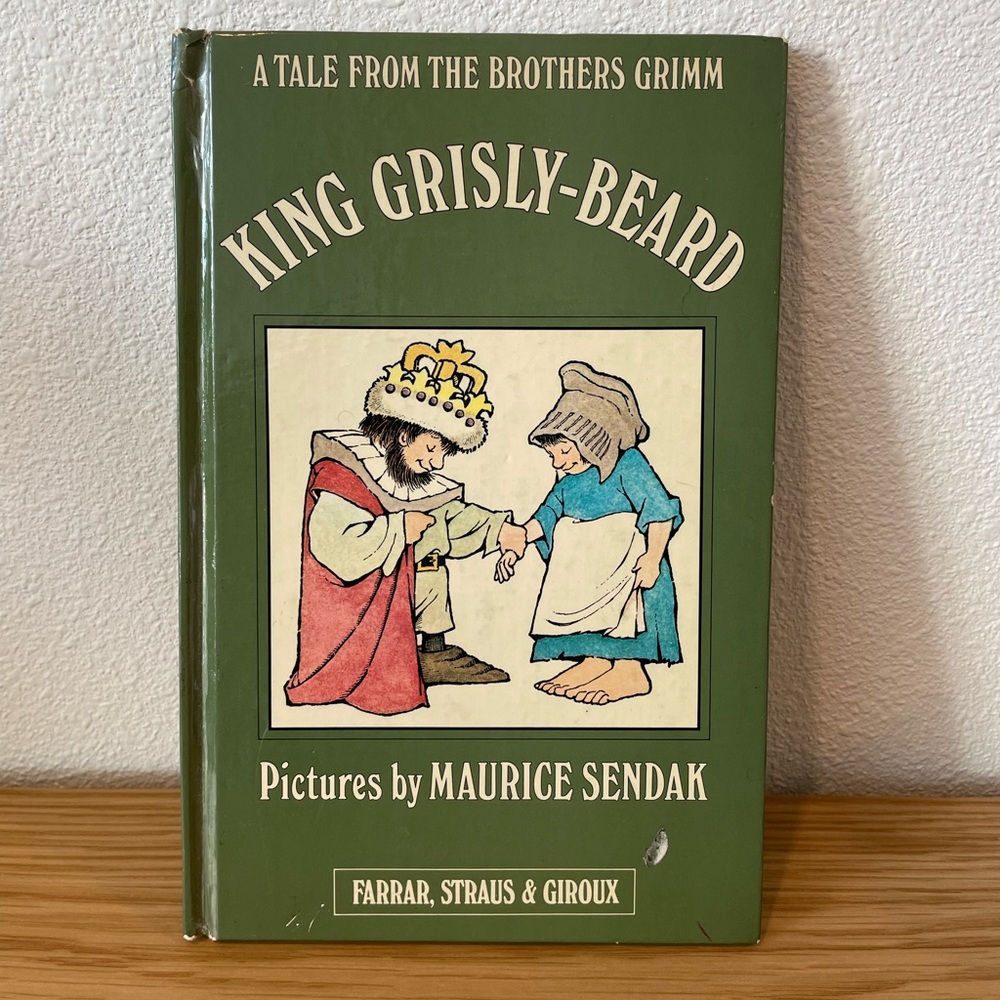 First Edition! King Grisly-Beard by Maurice Sendak Children’s Book Vintage VGUC